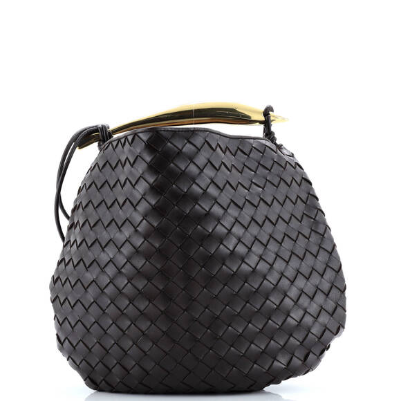 Bottega Veneta Handbags - Bottega Veneta Medium Sardine Top Handle Bag Intrecciato Nappa